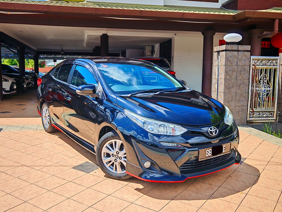 Used 2020 Toyota Vios 1.5 E in Black for sale in Kuching, Sarawak