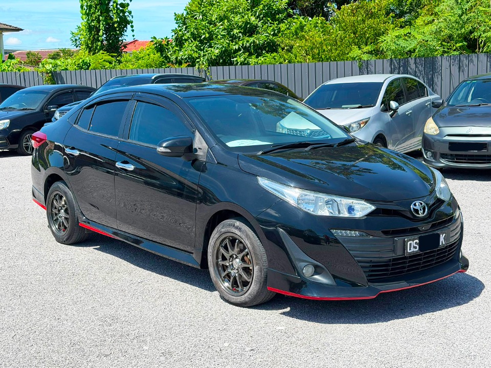 Used 2019 Toyota Vios 1.5 E in Black for sale in Kuching, Sarawak