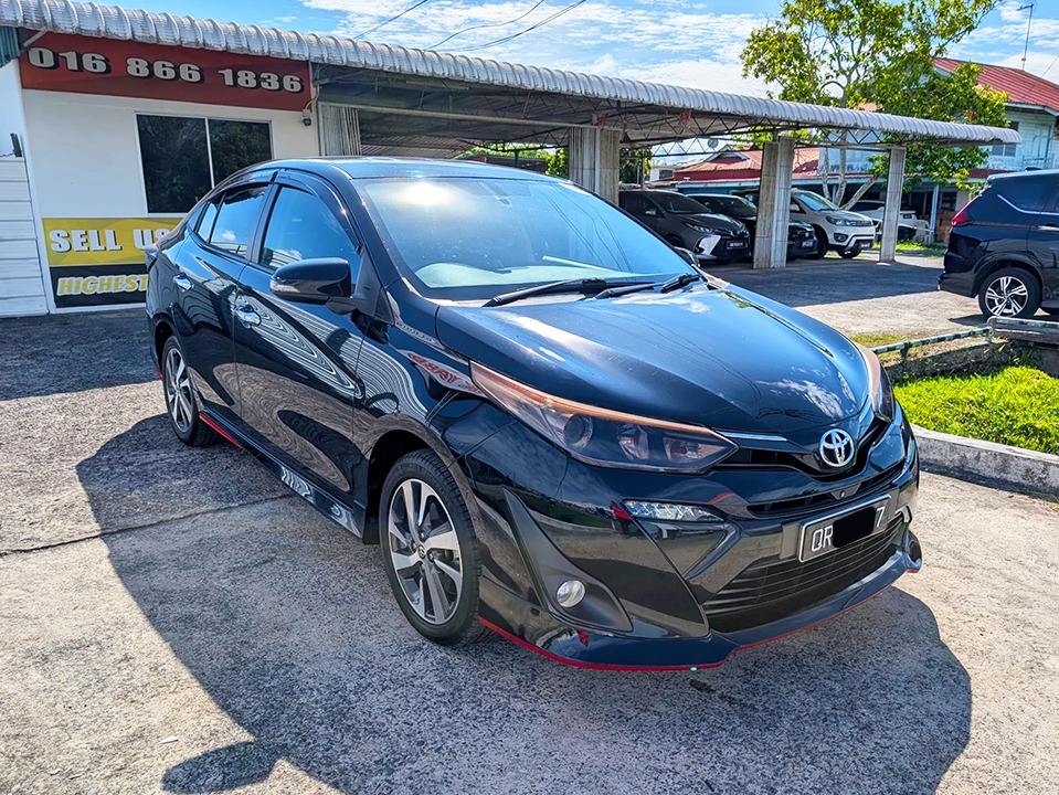 Used 2019 Toyota Vios 1.5 G in Black for sale in Kuching, Sarawak