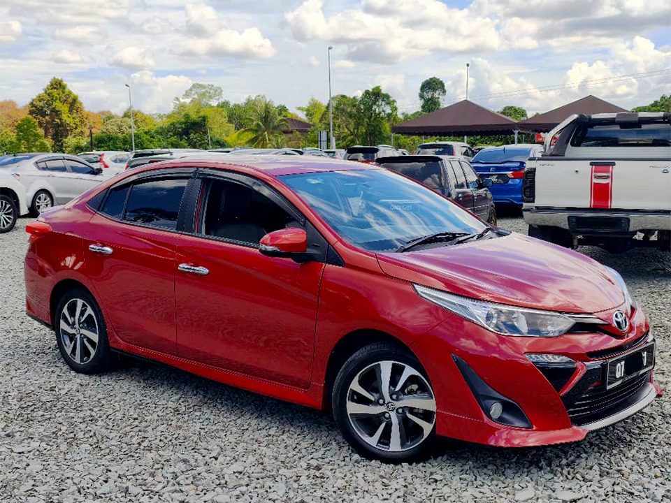 Used 2020 Toyota Vios 1.5 G in Red for sale in Kuching, Sarawak