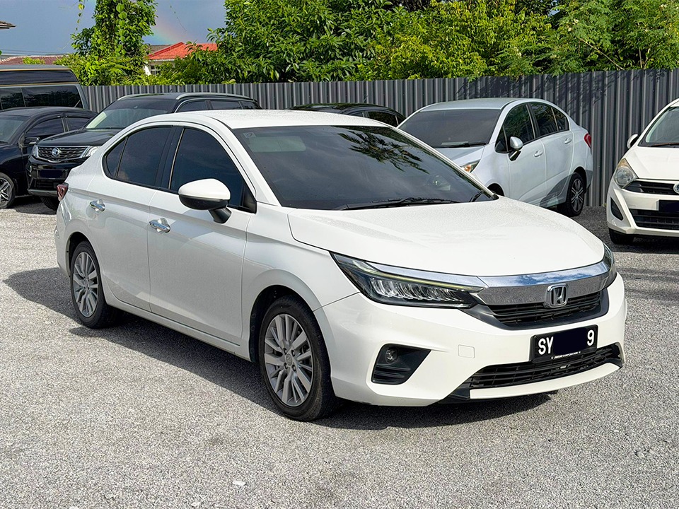 Used 2021 Honda City 1.5 V in White for sale in Kuching, Sarawak