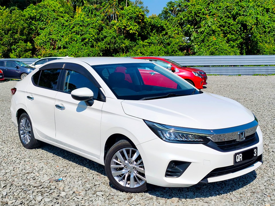 Used 2022 Honda City 1.5L V in White for sale in Kuching, Sarawak
