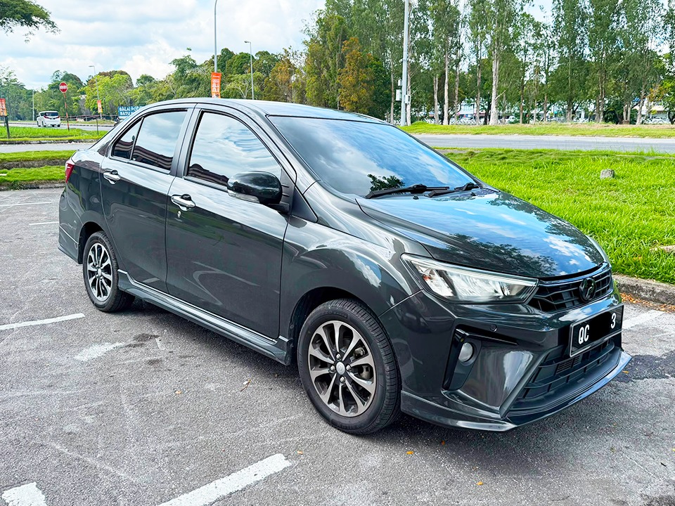Used 2021 Perodua Bezza 1.3 X in Black for sale in Kuching, Sarawak