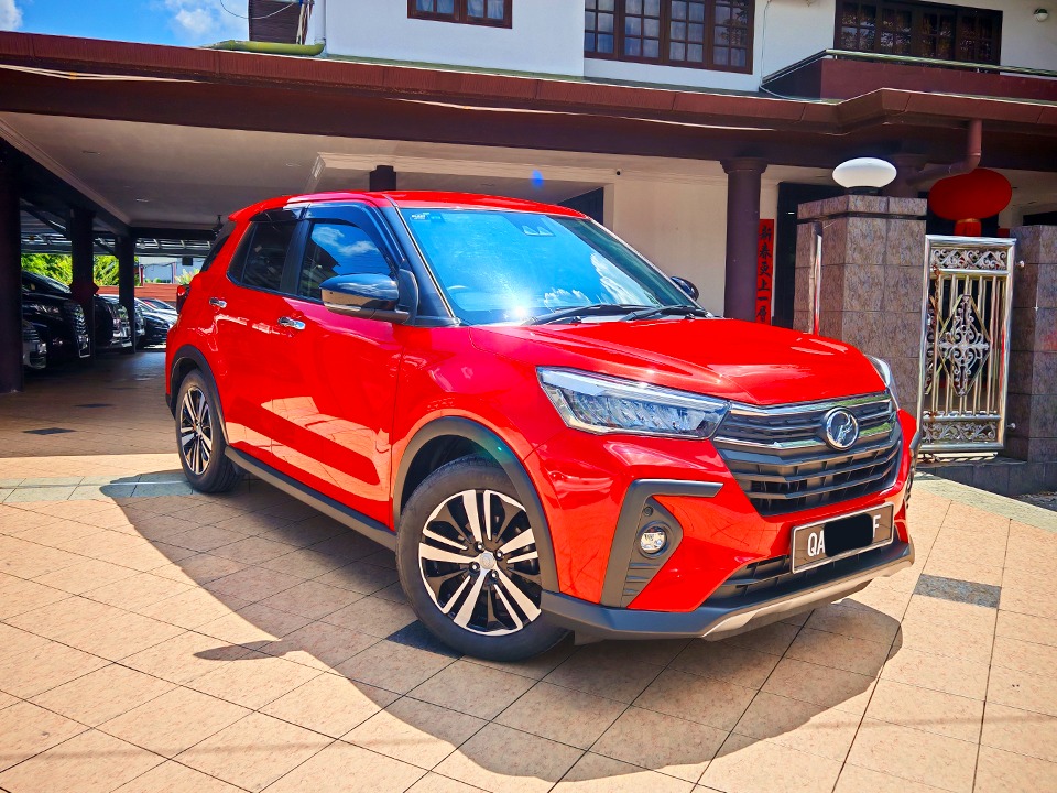 Used 2023 Perodua Ativa 1.0 AV Turbo in Red for sale in Kuching, Sarawak