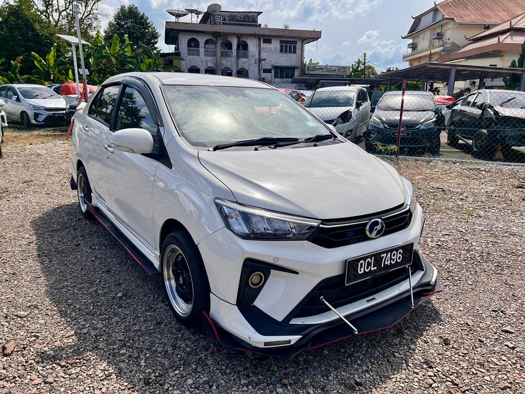 Used 2021 Perodua Bezza 1.3 AV in White for sale in Kuching, Sarawak