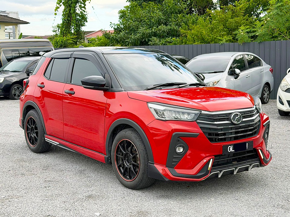 Used 2023 Perodua Ativa 1.0 AV Turbo in Red for sale in Kuching, Sarawak