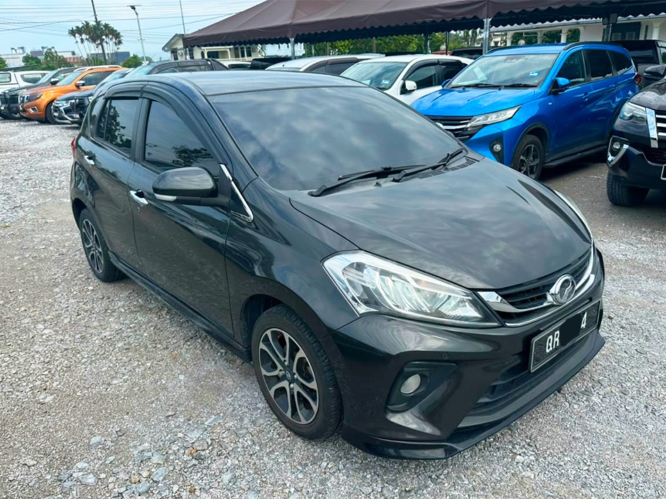 Used 2018 Perodua Myvi 1.5 H in Black for sale in Kuching, Sarawak