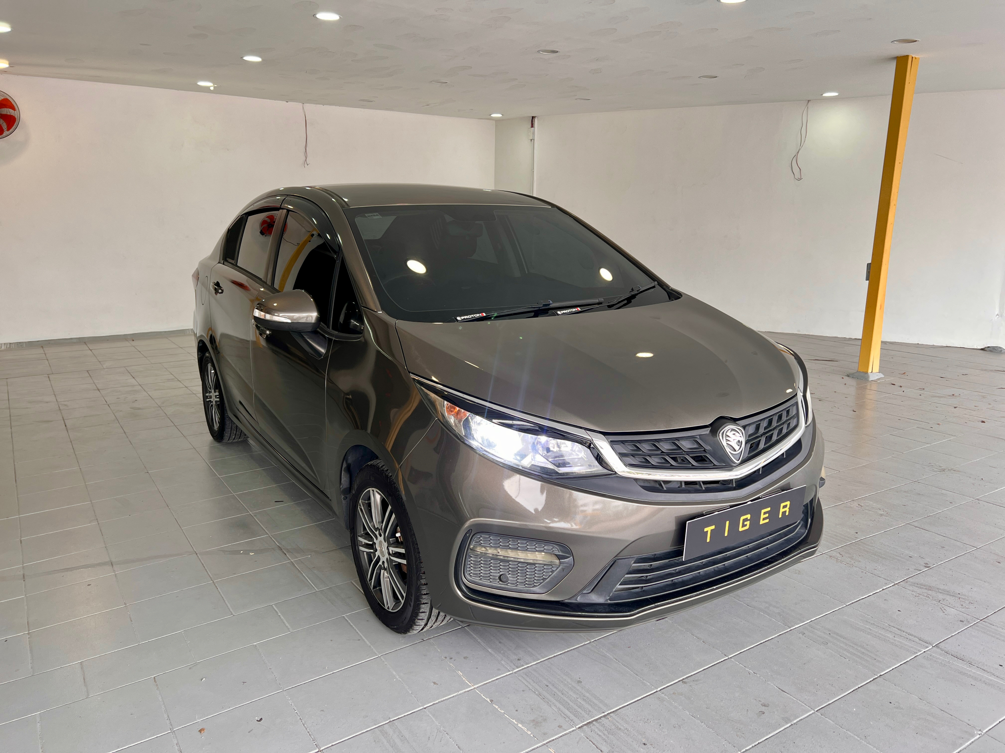 2019 Proton Persona 1.6 Premium in Grey, recently sold by Tiger Motors in Kuching, Sarawak