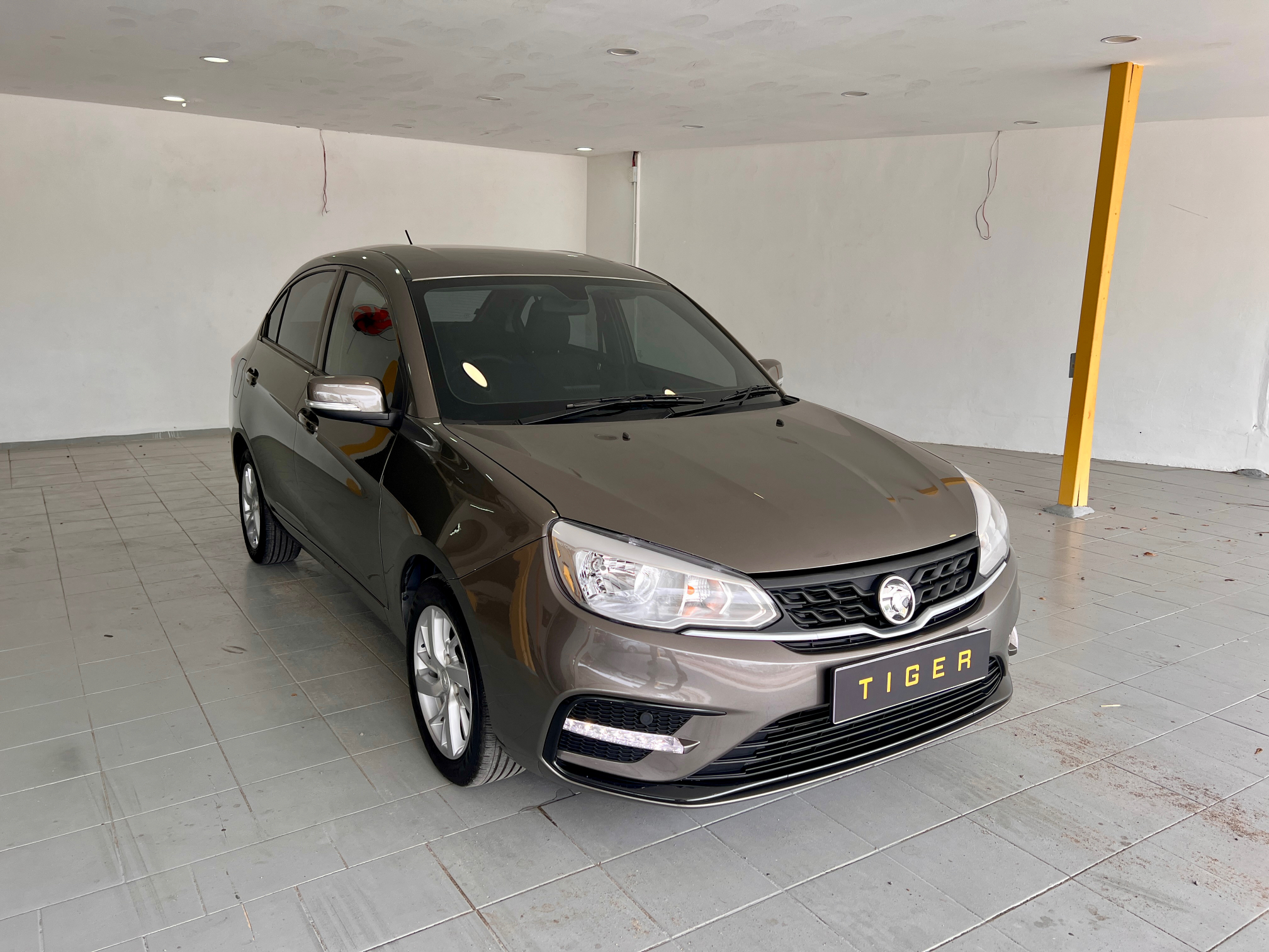 2022 Proton Saga 1.3 Premium in Grey, recently sold by Tiger Motors in Kuching, Sarawak