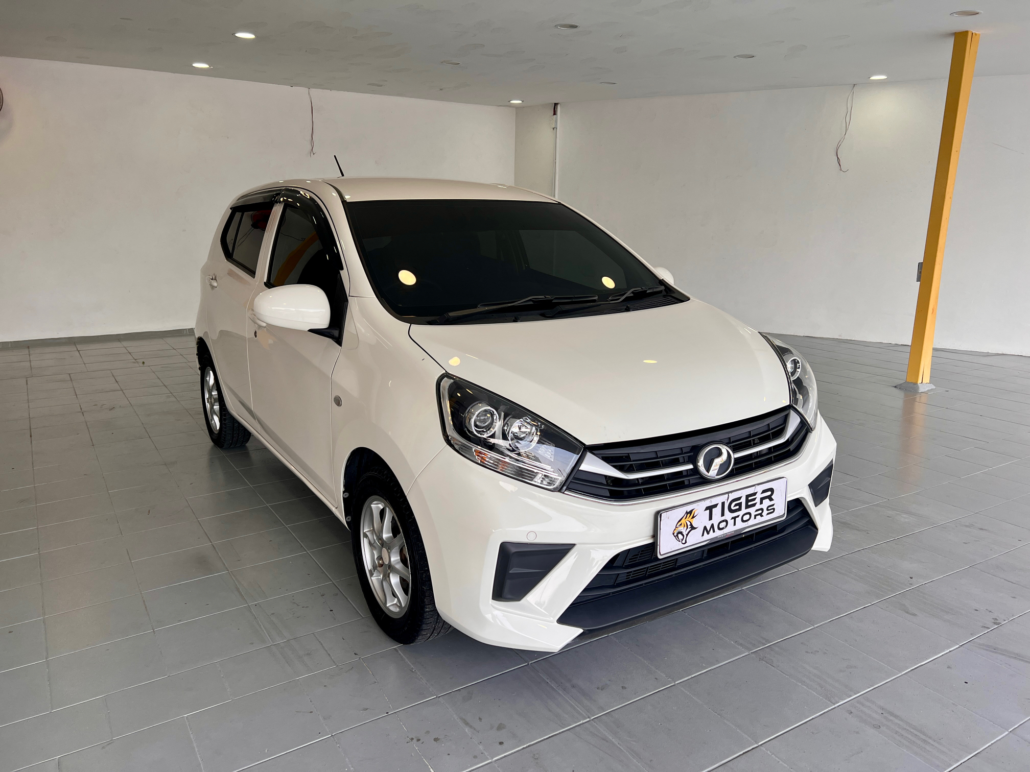 2020 Perodua Axia 1.0 G-Xtra in White, recently sold by Tiger Motors in Kuching, Sarawak