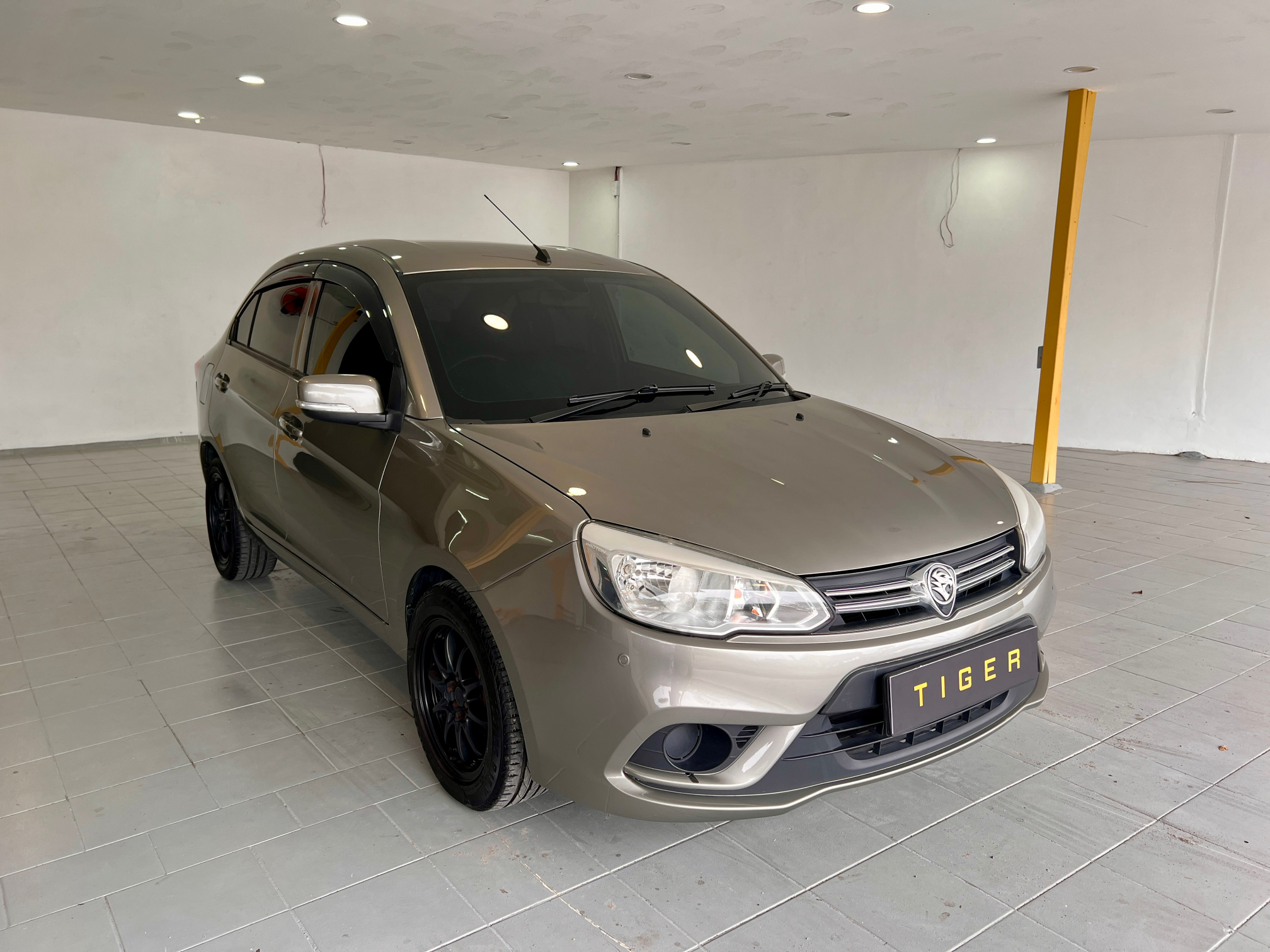 2019 Proton Saga 1.3 Standard in Grey, recently sold by Tiger Motors in Kuching, Sarawak