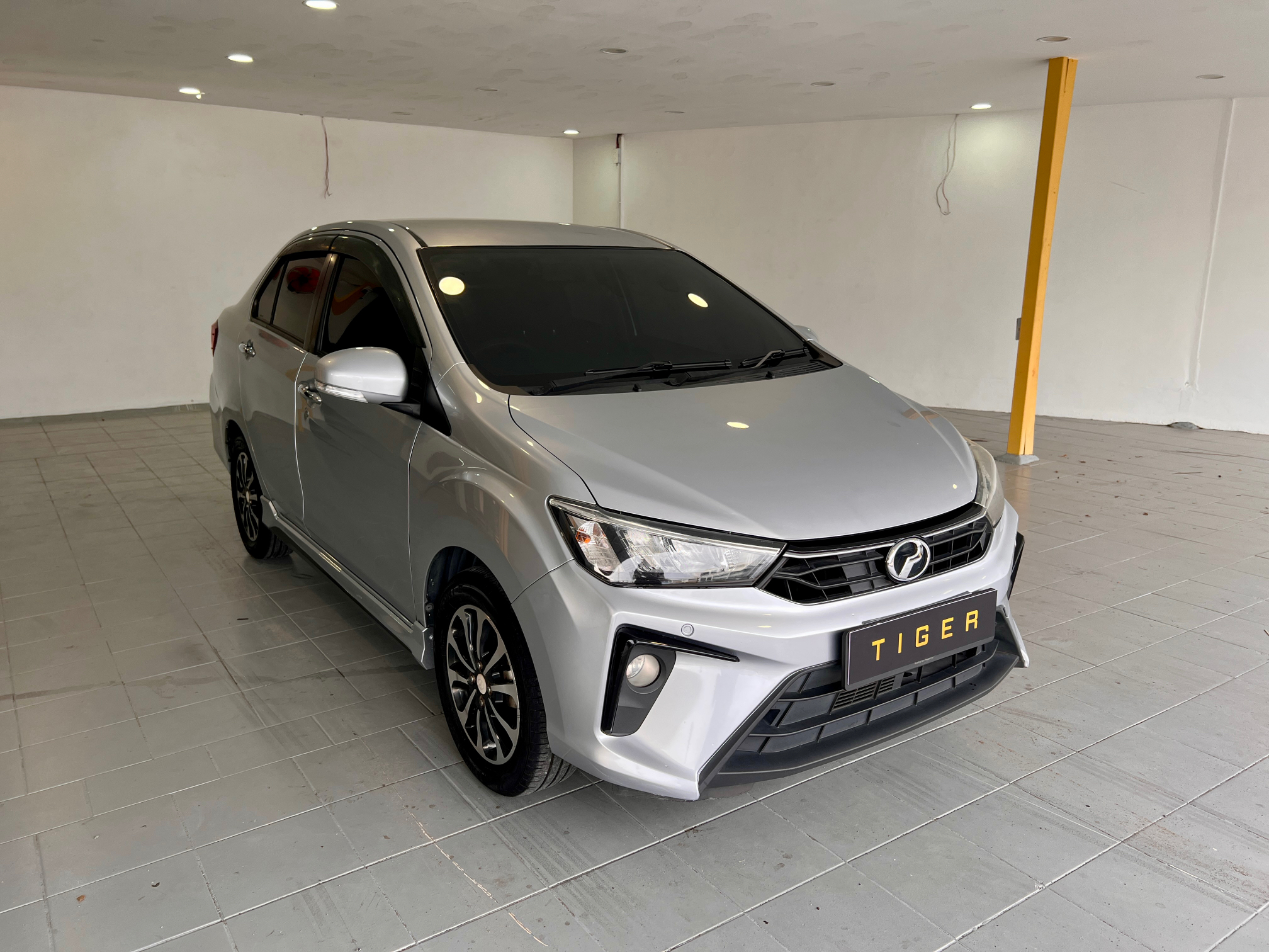 2020 Perodua Bezza 1.3 X in Silver, recently sold by Tiger Motors in Kuching, Sarawak