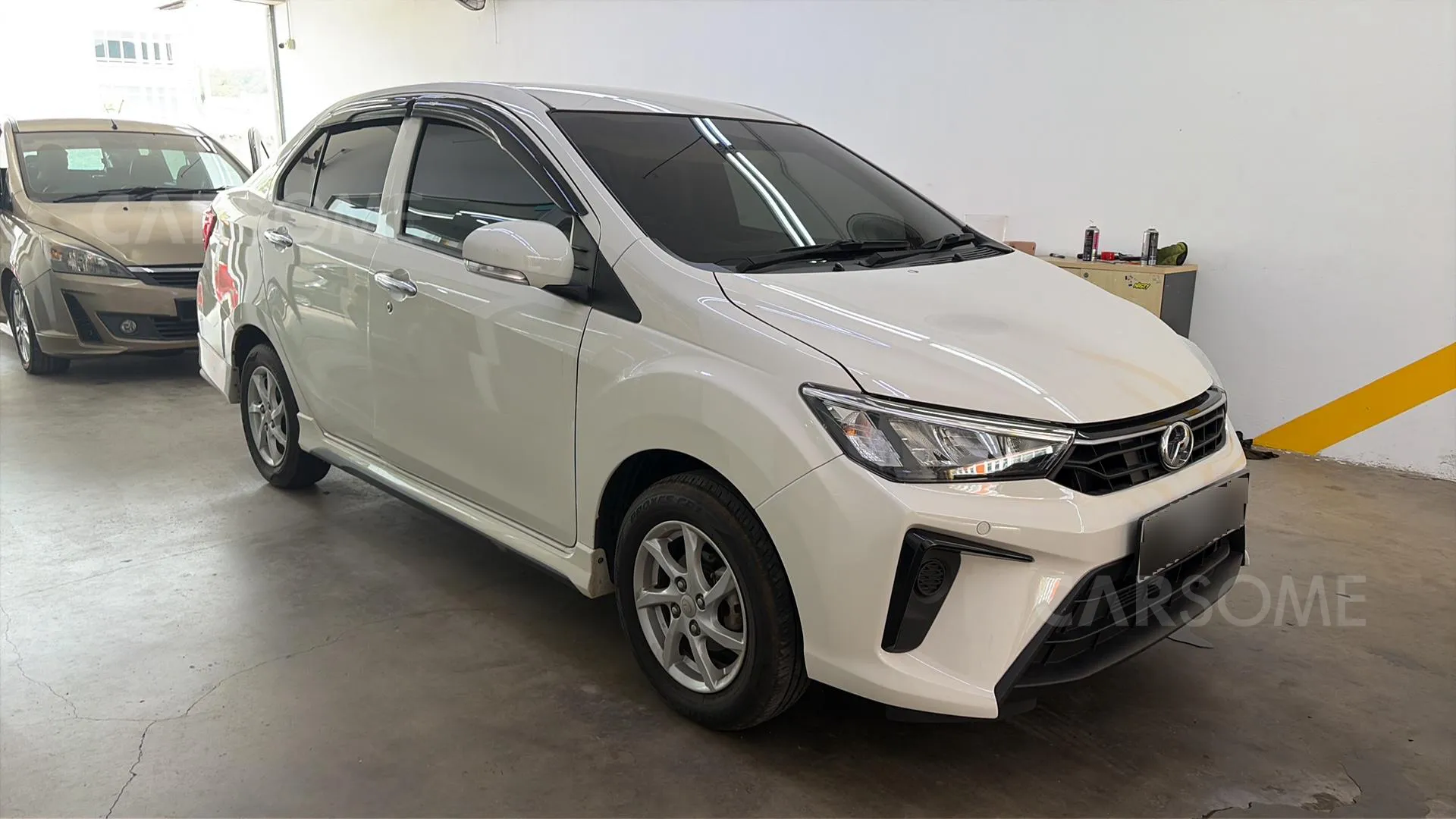Used 2022 Perodua Bezza 1.0 G in White for sale in Kuching, Sarawak