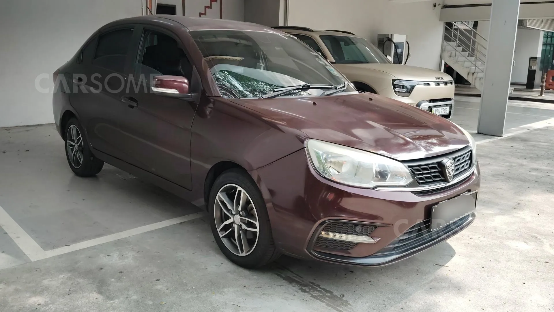 Used 2020 Proton Saga 1.3 Premium in Maroon for sale in Kuching, Sarawak